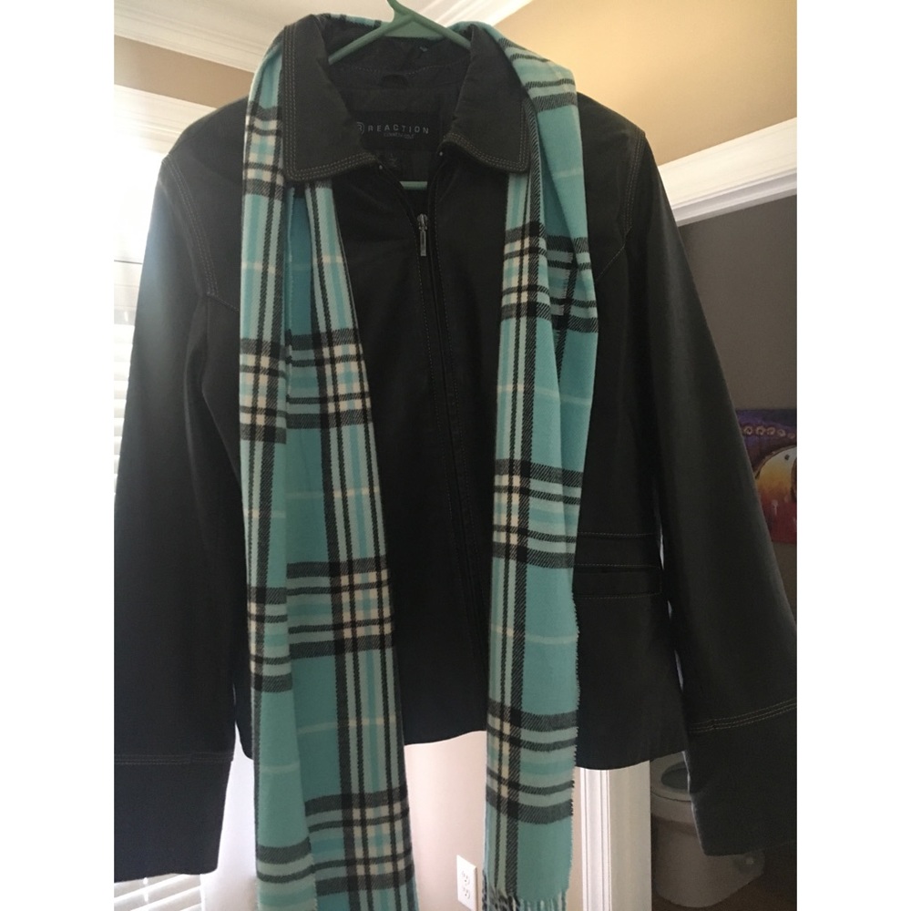 Kenneth Cole Reaction Leather Jacket